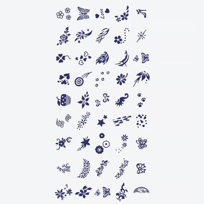 Floral Butterfly Series Tattoo