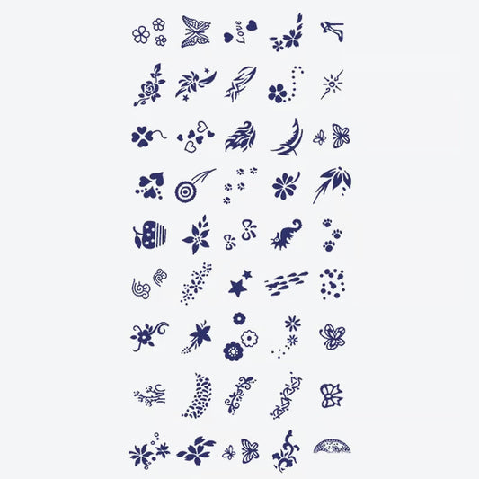 Floral Butterfly Series Tattoo