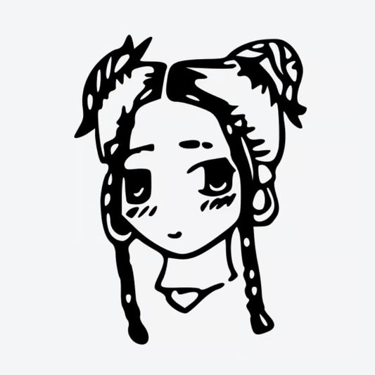 Cute Character Portrait Tattoo