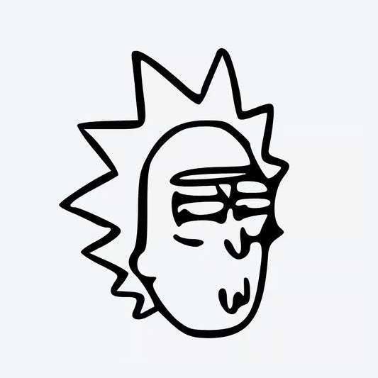 Cool Character Face Tattoo