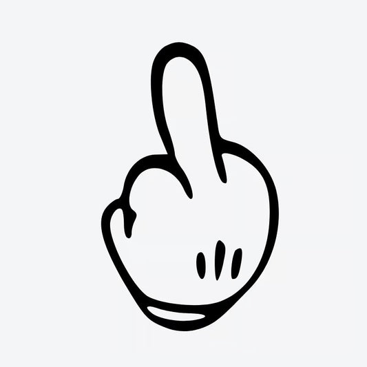 Flipping The Bird Tattoo