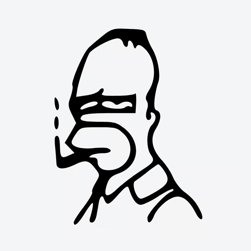 Mysterious Smoker Tattoo