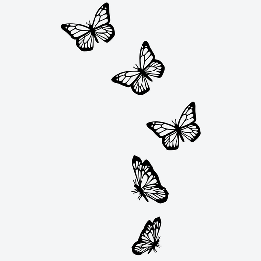 Butterfly Flight Tattoo