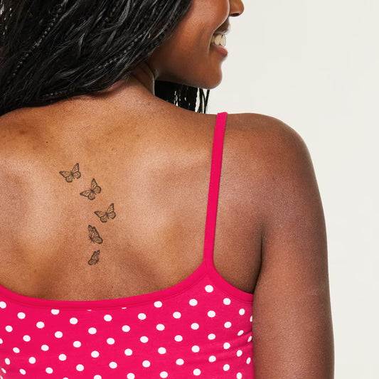 Butterfly Flight Tattoo