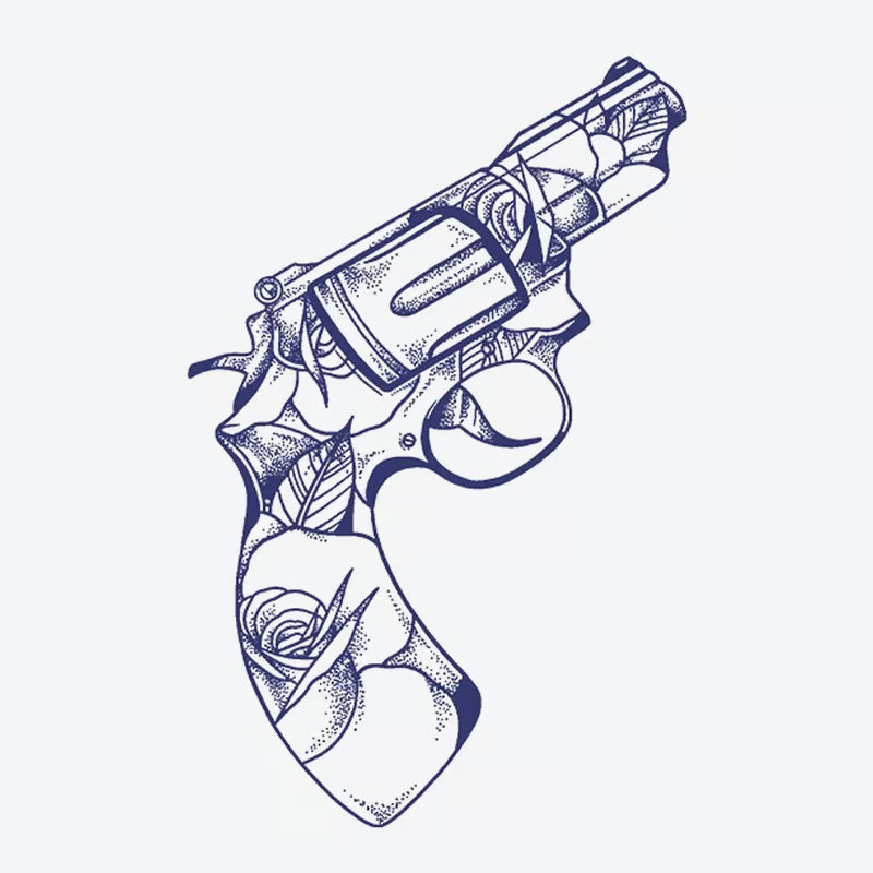 Gun Rose Tattoo