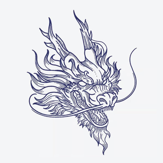 Dragon Head Tattoo