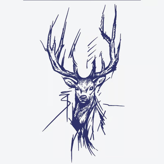 Stag Head Tattoo