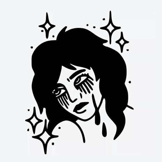 Melancholic Beauty Tattoo