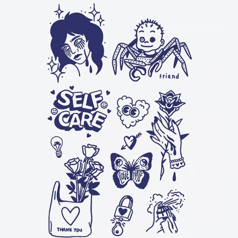 Self Care Friendship Tattoo