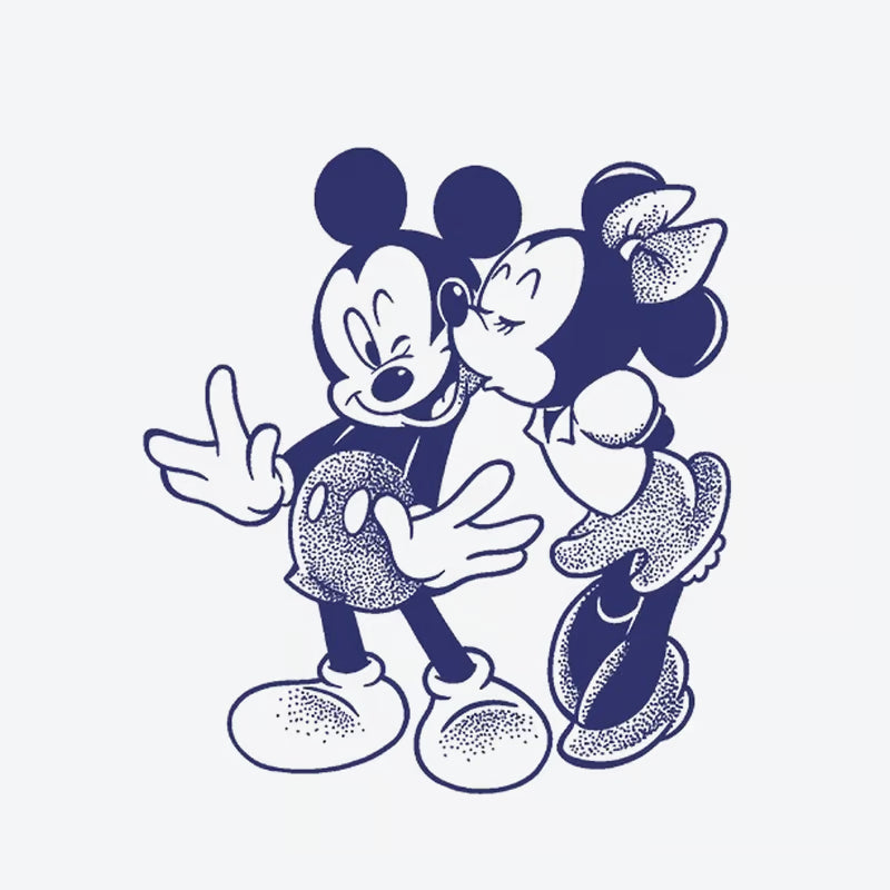 Mickey Minnie Kiss Tattoo