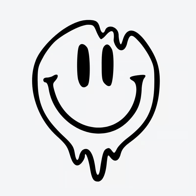 Melting Smile Tattoo