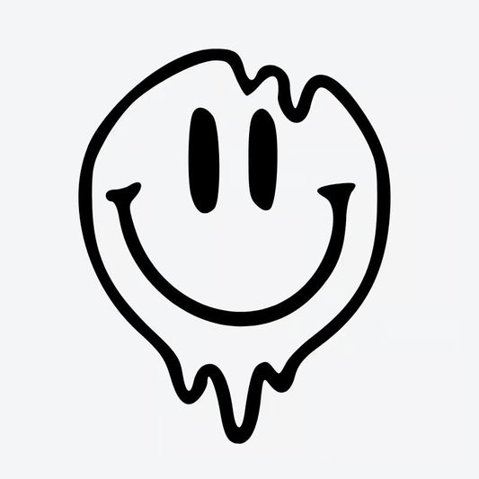 Melting Smile Tattoo