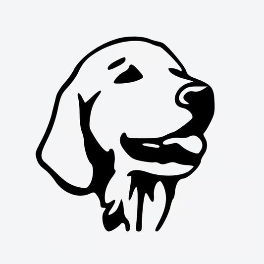 Dog Head Portrait Tattoo