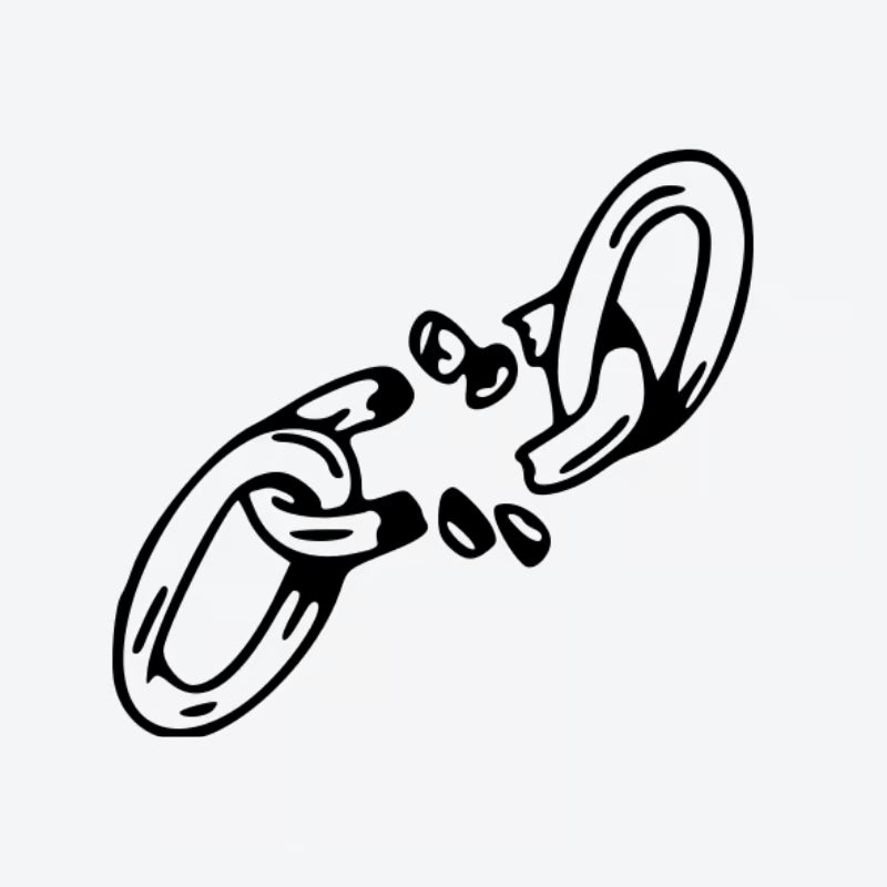 Broken Chain Tattoo