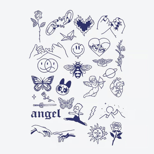 Tatouage à symboles mixtes