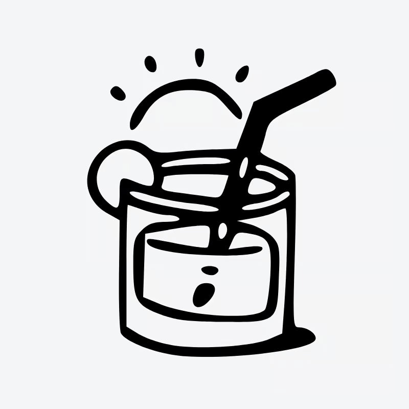 Refreshing Drink Tattoo