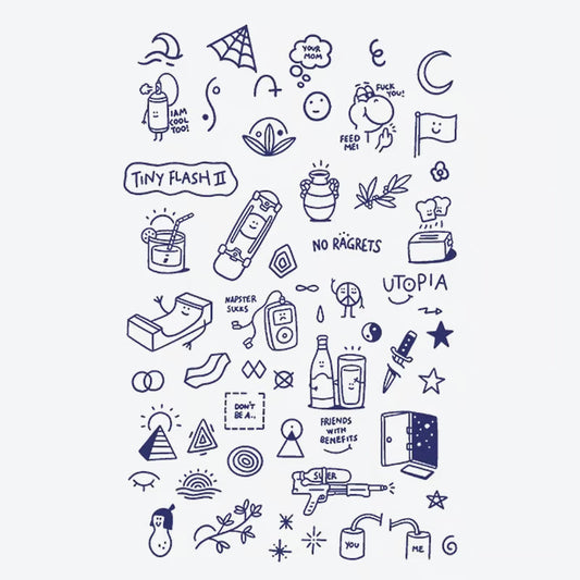 Doodle Objects Tattoo