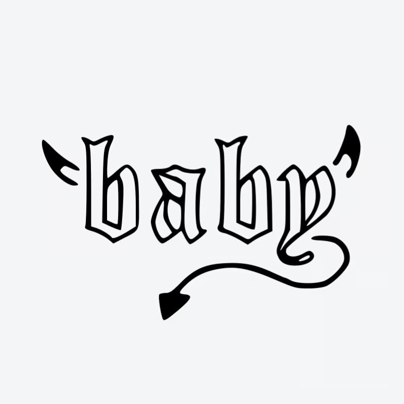 Devilish Baby Tattoo