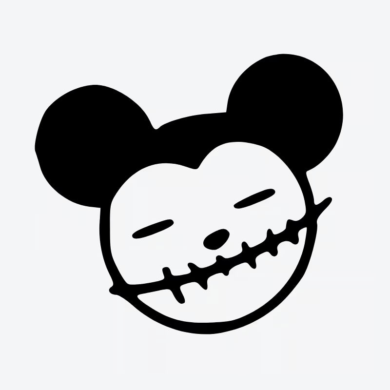 Mischievous Mouse Skull Tattoo