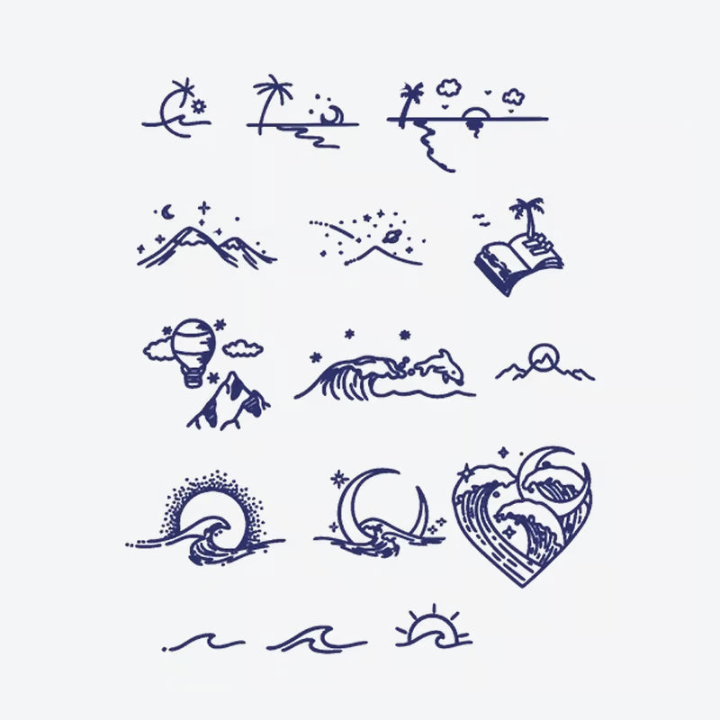 Nature Elements Series Tattoo