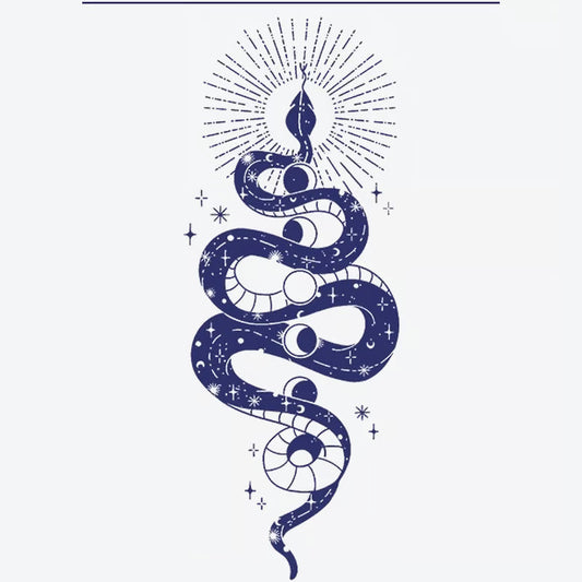 Snake Celestial Tattoo