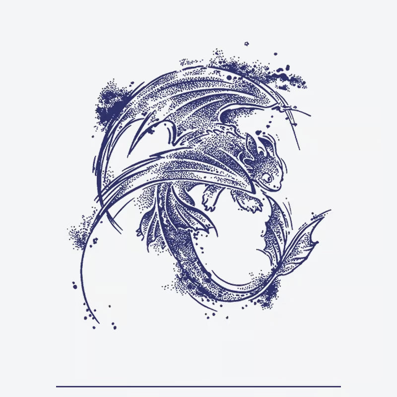 Dragon Fantasy Tattoo