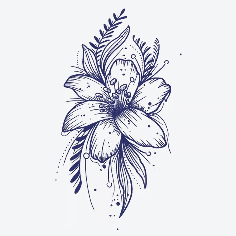 Floral Elegance Tattoo