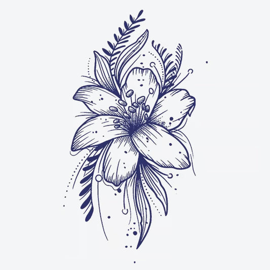 Floral Elegance Tattoo