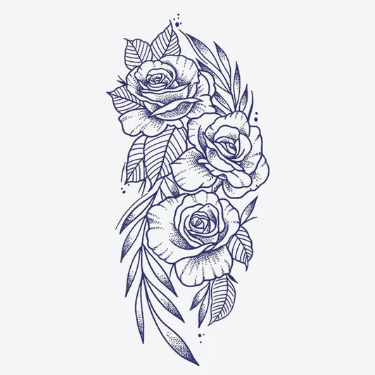 Rose Bouquet Tattoo