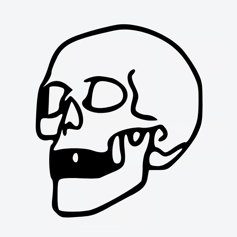 Stylized Skull Tattoo