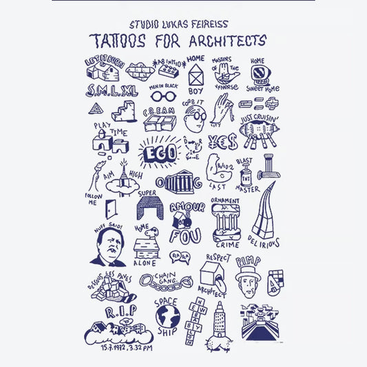 Architectural Symbols Tattoo