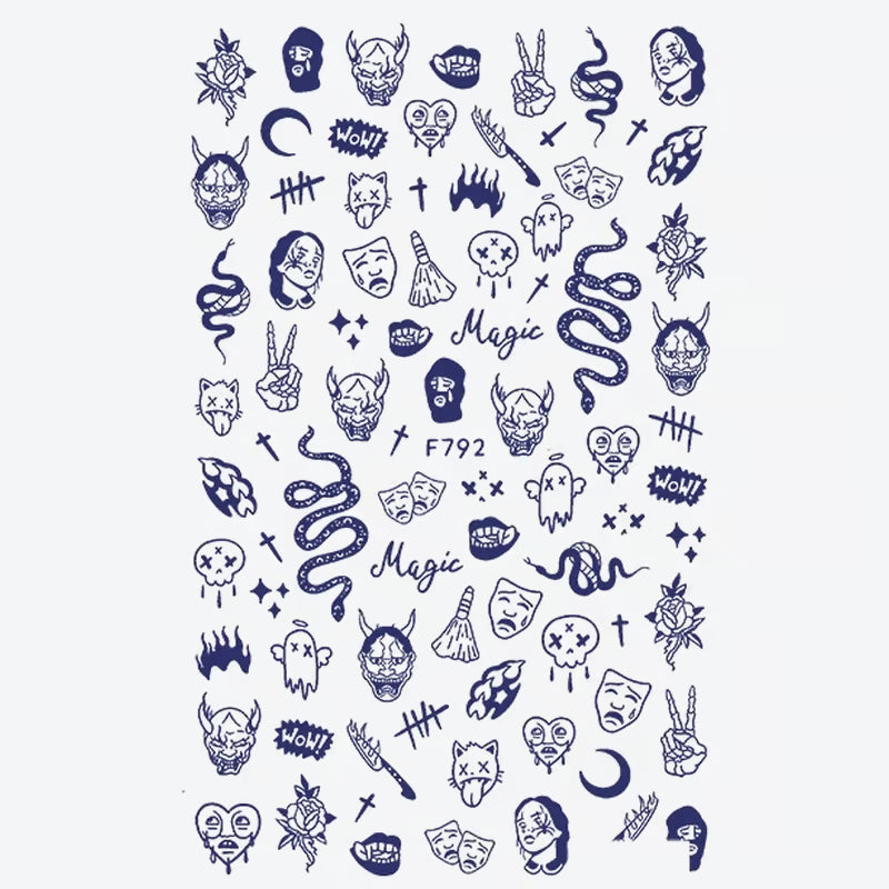 Magic Skull Series Tattoo