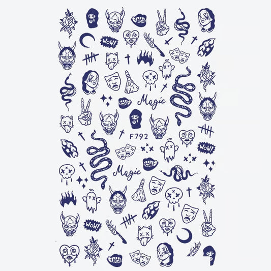 Magic Skull Series Tattoo