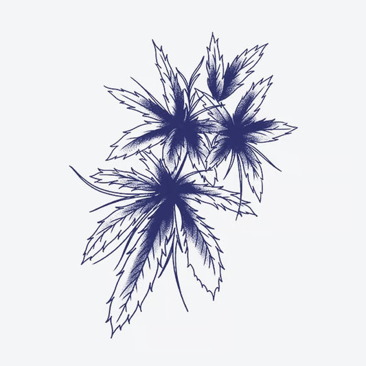 Maple Leaf Cluster Tattoo