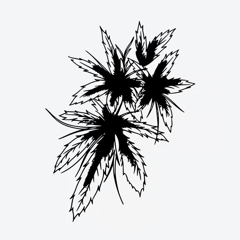 Maple Leaf Cluster Tattoo