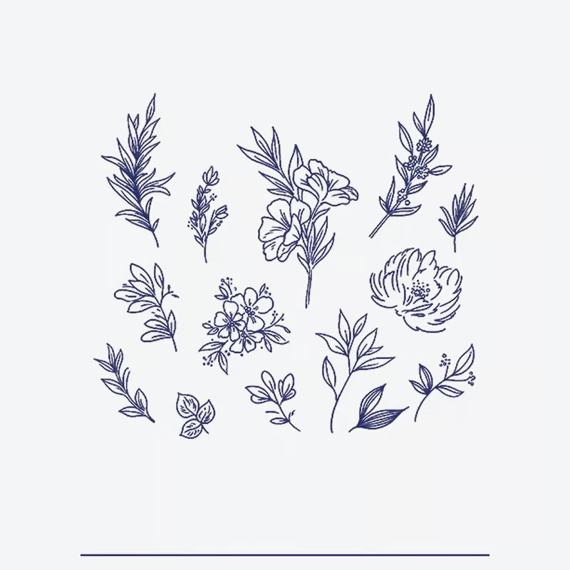 Floral Arrangement Series Tattoo