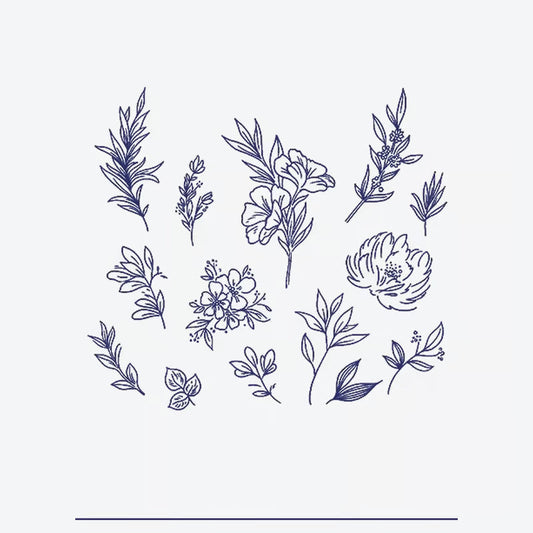 Floral Arrangement Series Tattoo
