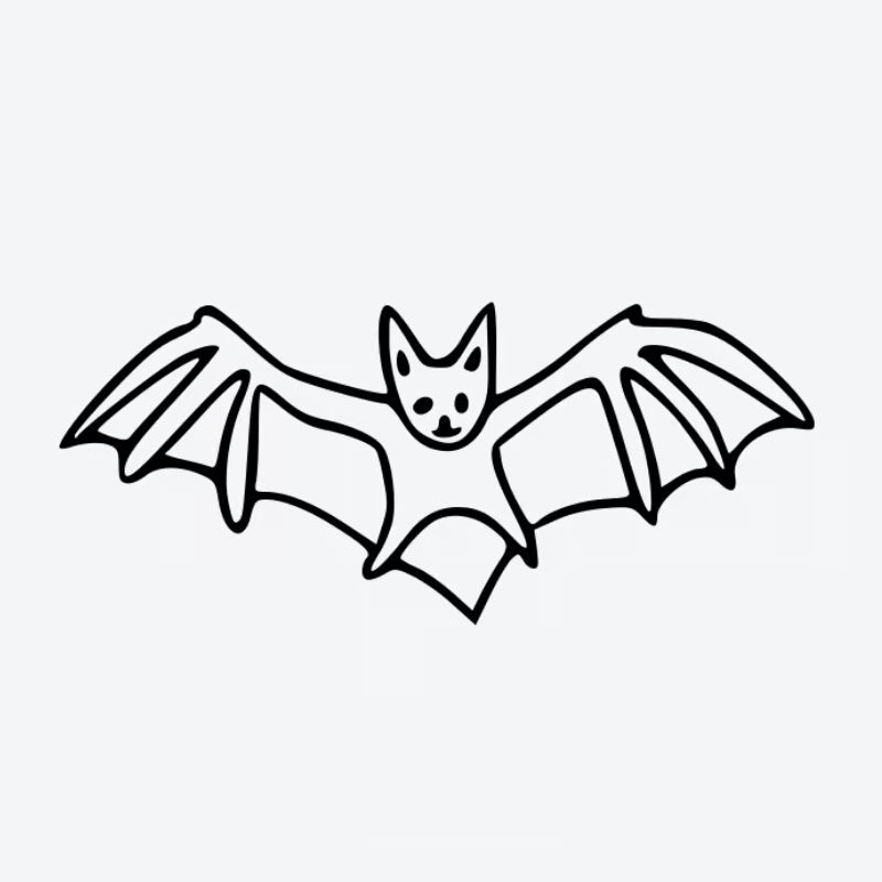Flying Bat Tattoo
