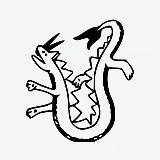 Mythical Serpent Dragon Tattoo