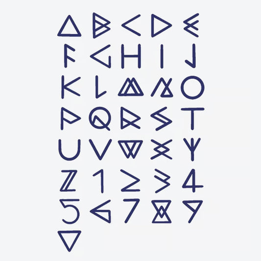 Geometric Symbol Series Tattoo