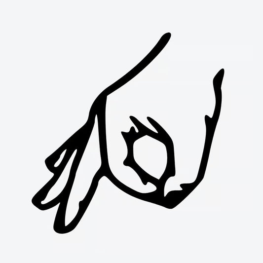 Okay Hand Gesture Tattoo