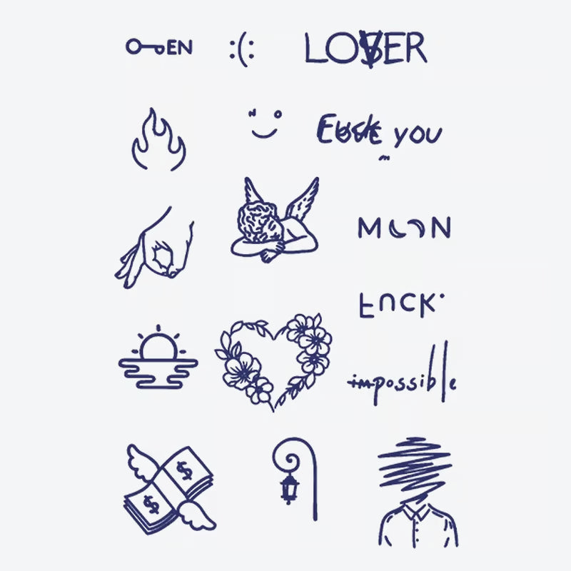 Tattoo Word Art Series Tattoo