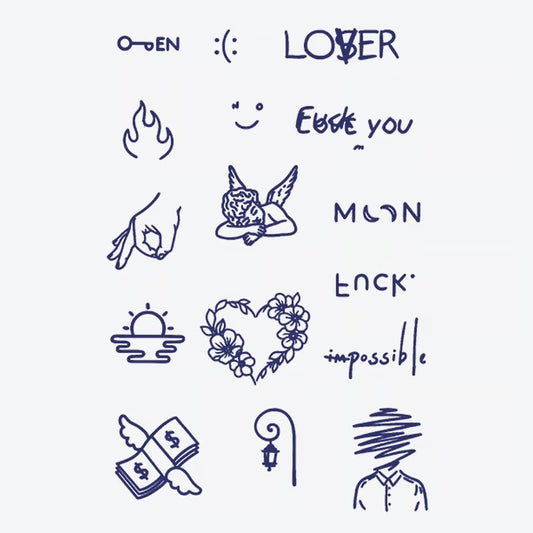 Tattoo Word Art Series Tattoo