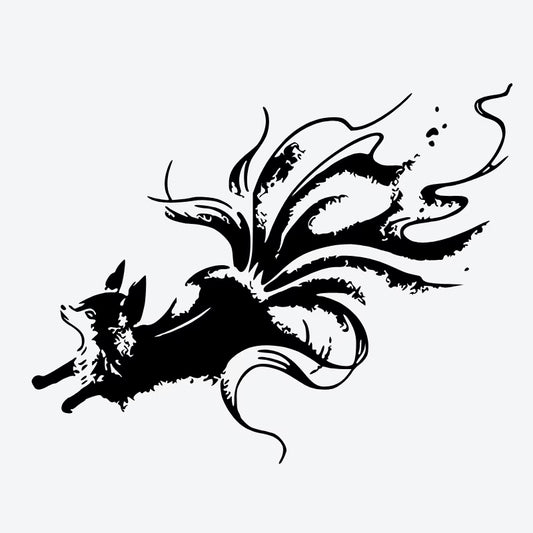 Fox Flame Tattoo