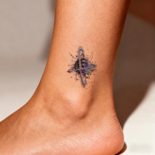 Luminous Planet Tattoo