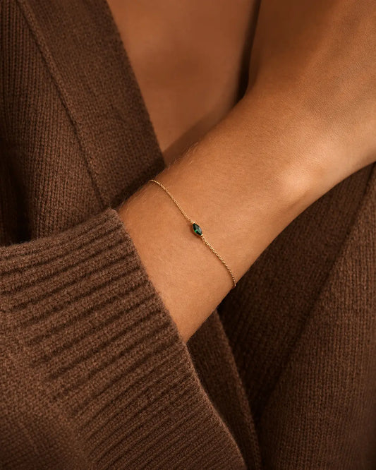 Minimalist Birthstone Bracelet