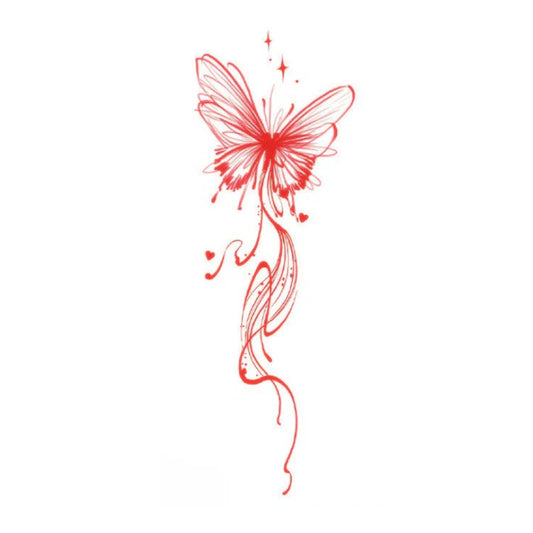 Moonlight Butterfly Tattoo