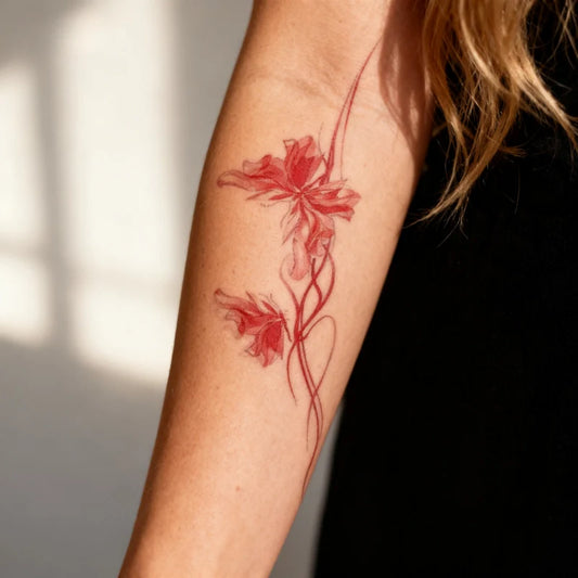 Nocturne Flower Tattoo