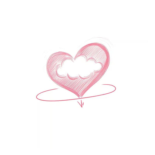 Heart Cloud Tattoo