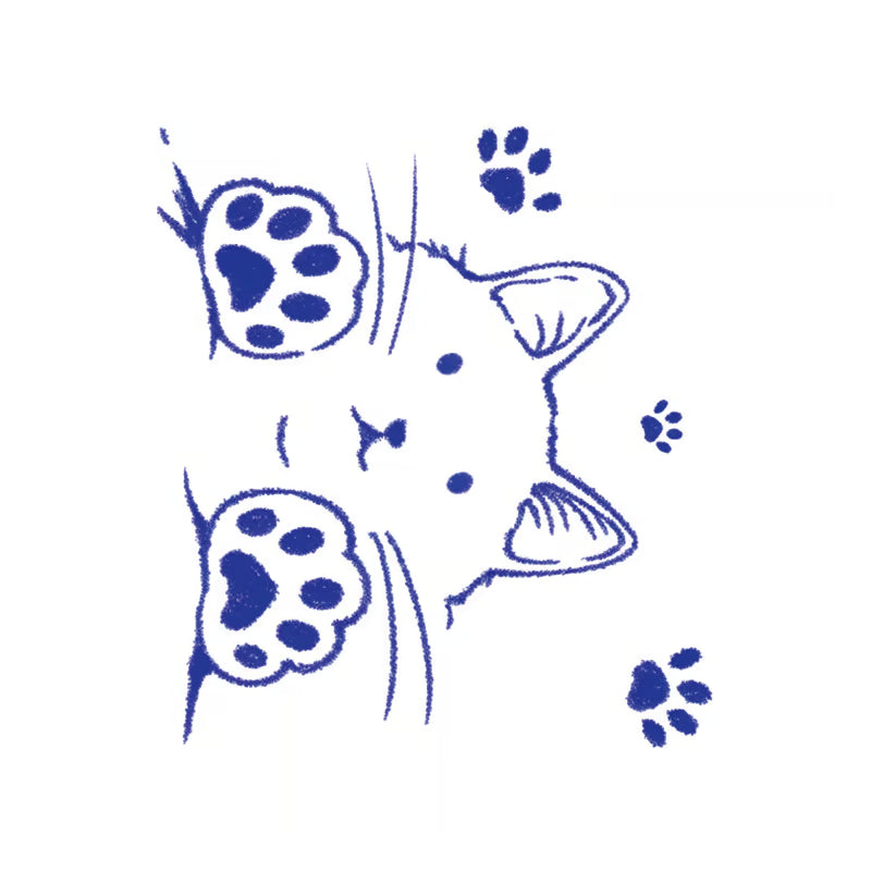 Cat Paw Print Tattoo